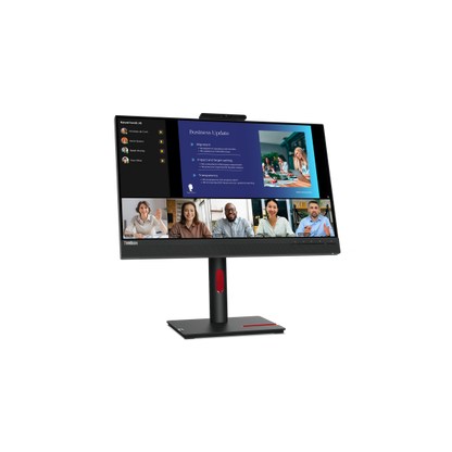LENOVO MONITOR 23,8 LED IPS 16:9 FHD 4MS 250 CDM, PIVOT, VGA/DP/HDMI, WEBCAM, MULTIMEDIALE, T24V-30 [63D8MAT3EU]