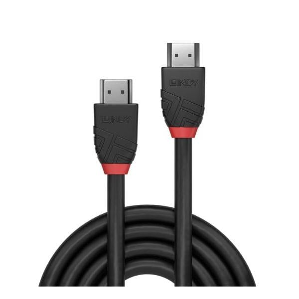 LINDY No. 36771 - Cavo HDMI 8K60Hz Black Line, 1m [LIN-36771]