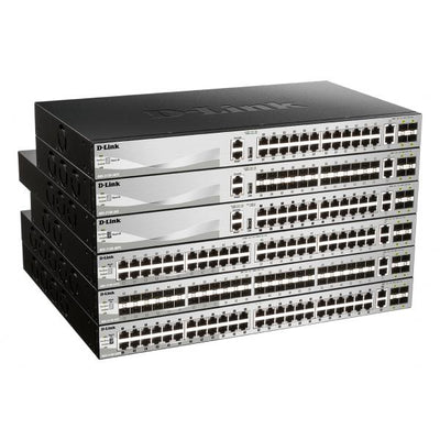 D-LINK SWITCH 24 X 10/100/1000BASE-T POE PORTS (370W BUDGET) LAYER 3 STACKABLE MANAGED GIGABIT SWITC [DGS-3130-30PS]