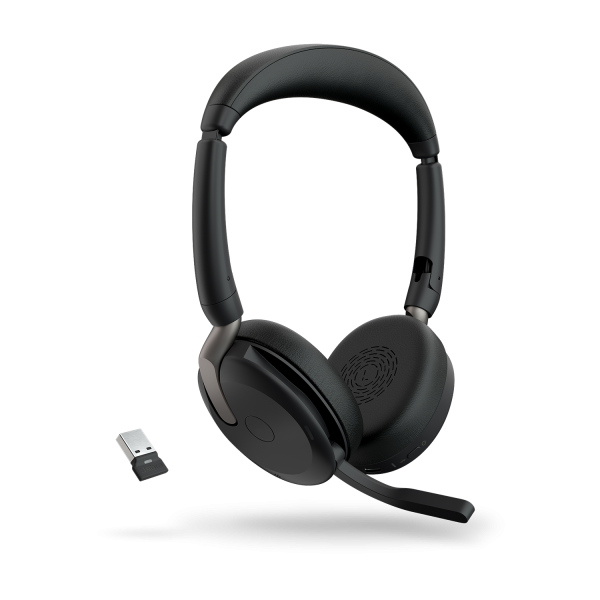 Jabra Evolve2 65 Flex - UC Stereo - USB-A (Wireless Charging) [26699-989-989]