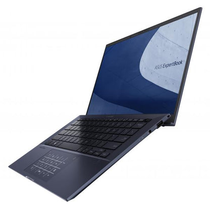 ASUS ExpertBook B9 B9400CBA-KC0641X Intel Core i7 i7-1265U Computer portatile 35,6 cm (14") Full HD 32 GB LPDDR5-SDRAM 1 TB SSD Wi-Fi 6E (802.11ax) Windows 11 Pro Nero [90NX04Z1-M00W20]