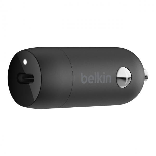 Belkin CARICABATTERIE DA AUTO 30W CON PORTA USB PPS [CCA004BTBK]
