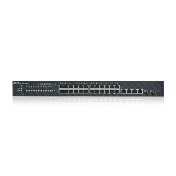 Zyxel XMG1930-30 Gestito L3 2.5G Ethernet (100/1000/2500) Nero [XMG1930-30-ZZ0101F]