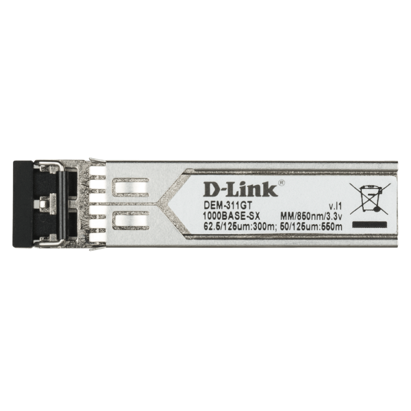 D-LINK TRANSCEIVER 1-PORT MINI-GBIC SFP TO 1000BASESX, 550M ( BOX 10 PZ) [DEM-311GT/10]