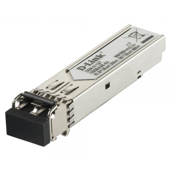 D-LINK TRANSCEIVER 1-PORT MINI-GBIC SFP TO 1000BASESX, 550M ( BOX 10 PZ) [DEM-311GT/10]