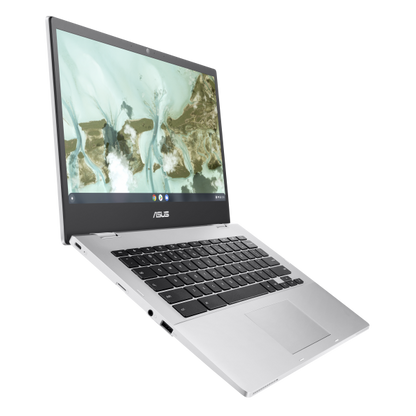 ASUS Chromebook CX1 CX1400CKA-EK0155 Intel Celeron N N4500 35,6 cm (14") Full HD 4 GB LPDDR4x-SDRAM 128 GB eMMC Wi-Fi 6 (802.11ax) ChromeOS Argento [90NX03I2-M005E0]