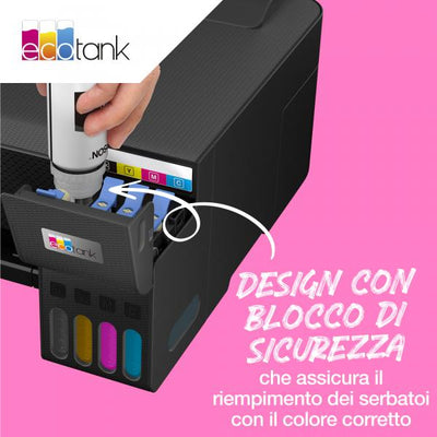 EPSON FLACONE INK MAGENTA 70ML PER SERIE ECO TANK, 107 [C13T09B340]