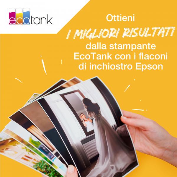 EPSON FLACONE INK GIALLO 70ML PER SERIE ECO TANK, 107 [C13T09B440]