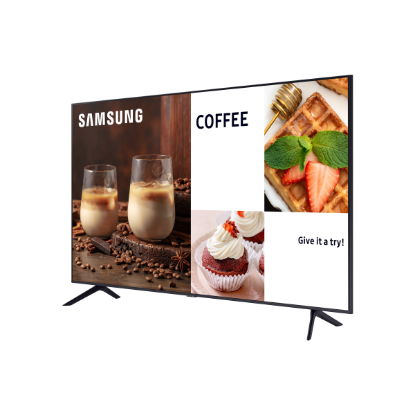 Samsung BE55C-H Pannello piatto per segnaletica digitale 139,7 cm (55") LED Wi-Fi 4K Ultra HD Nero Processore integrato Tizen [LH55BECHLGUXEN]