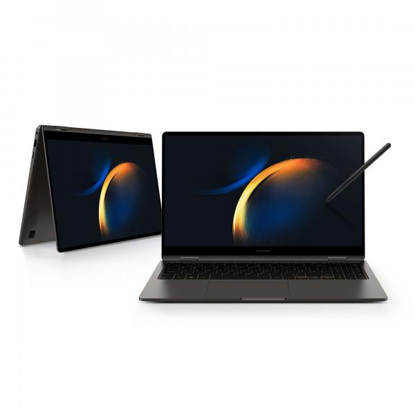 Samsung Galaxy Book3 360 13.3" Laptop i7 16GB 512GB Windows 11 Pro Graphite [NP734QFG-KA1IT]