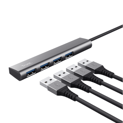 TRUST HUB HALYX 4-PORT USB-C [24948]
