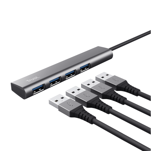 TRUST HUB HALYX 4-PORT USB-C [24948]
