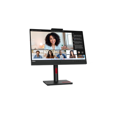 Lenovo ThinkVision T24mv-30 - 24 inch - Full HD IPS LED Monitor - 1920x1080 - Pivot / HAS / RJ45 / USB-C / Webcam [63D7UAT3EU]