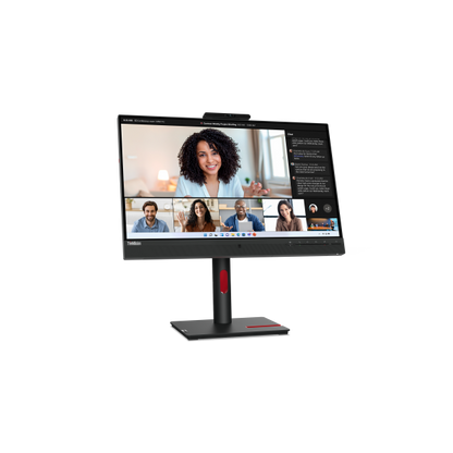 LENOVO MONITOR 23,8 LED IPS 16:9 FHD 6MS 250 CDM, PIVOT, USB-C, WEBCAM, DP/HDMI, MULTIMEDIALE, T24mv [63D7UAT3EU]