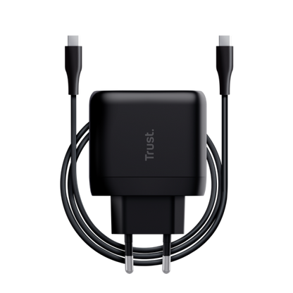 TRUST CARICABATTERIA MAXO 65W USB-C NERO [24817]