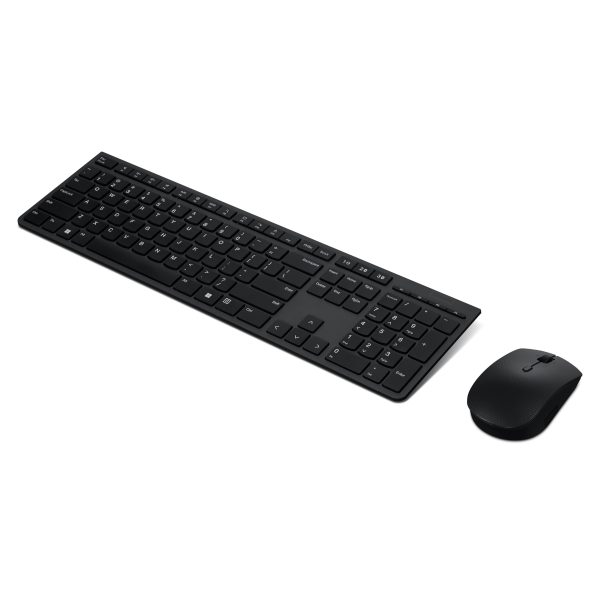 LENOVO COMBO TASTIERA E MOUSE PROFESSIONAL WIRELESS RECHARGEABLE KEYBOARD AND MOUSE LAYOUT ITALIANO [4X31K03951]