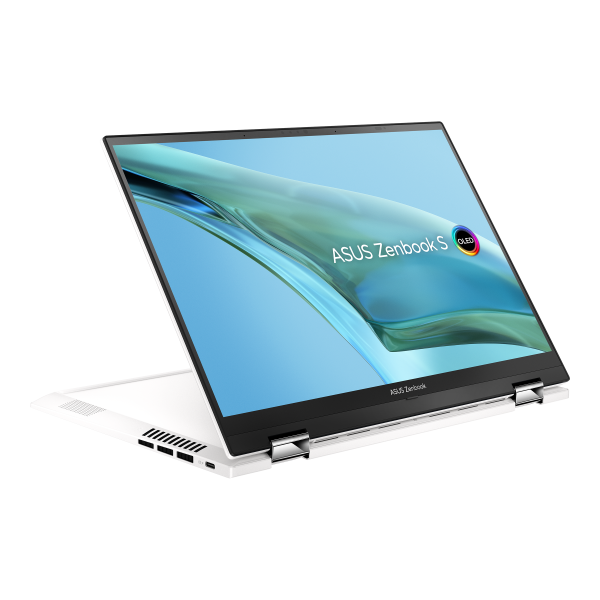 ASUS Zenbook S 13 Flip OLED UP5302ZA-LX207W Intel Core i7 i7-1260P Ibrido (2 in 1) 33,8 cm (13.3") Touch screen 2.8K 16 GB LPDDR5-SDRAM 1 TB SSD Wi-Fi 6E (802.11ax) Windows 11 Home Bianco [90NB0VV2-M00H40]