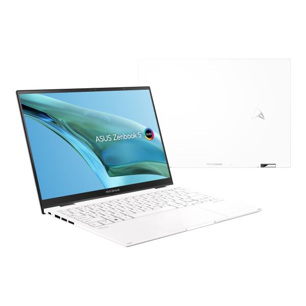 ASUS Zenbook S 13 Flip OLED UP5302ZA-LX207W Intel Core i7 i7-1260P Ibrido (2 in 1) 33,8 cm (13.3") Touch screen 2.8K 16 GB LPDDR5-SDRAM 1 TB SSD Wi-Fi 6E (802.11ax) Windows 11 Home Bianco [90NB0VV2-M00H40]