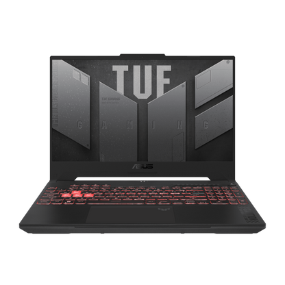 ASUS TUF Gaming A15 FA507NU-LP045W AMD Ryzen 7 7735HS Computer portatile 39,6 cm (15.6") Full HD 16 GB DDR5-SDRAM 512 GB SSD NVIDIA GeForce RTX 4050 Wi-Fi 6 (802.11ax) Windows 11 Home Nero, Grigio [90NR0EB8-M005M0]