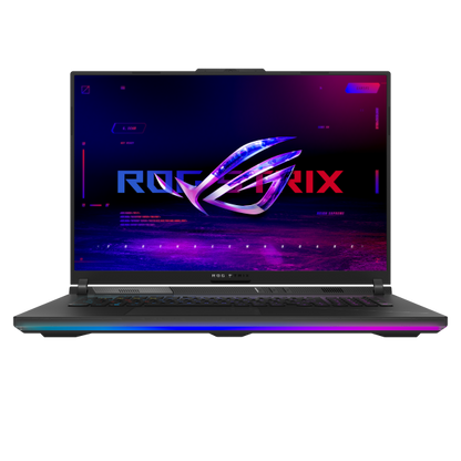 ASUS ROG Strix SCAR 18 G834JY-N6048W Intel Core i9 i9-13980HX Computer portatile 45,7 cm (18") WQXGA 32 GB DDR5-SDRAM 1 TB SSD NVIDIA GeForce RTX 4090 Wi-Fi 6E (802.11ax) Windows 11 Home Nero [90NR0CG1-M003M0]