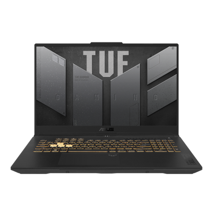 ASUS TUF Gaming F17 FX707VU4-HX051W Intel Core i7 i7-13700H Computer portatile 43,9 cm (17.3") Full HD 16 GB DDR4-SDRAM 1 TB SSD NVIDIA GeForce RTX 4050 Wi-Fi 6 (802.11ax) Windows 11 Home Nero, Grigio [90NR0CS5-M002N0]