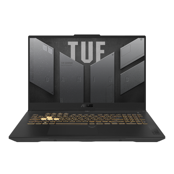 ASUS TUF Gaming F17 FX707VU4-HX051W Intel Core i7 i7-13700H Computer portatile 43,9 cm (17.3") Full HD 16 GB DDR4-SDRAM 1 TB SSD NVIDIA GeForce RTX 4050 Wi-Fi 6 (802.11ax) Windows 11 Home Nero, Grigio [90NR0CS5-M002N0]