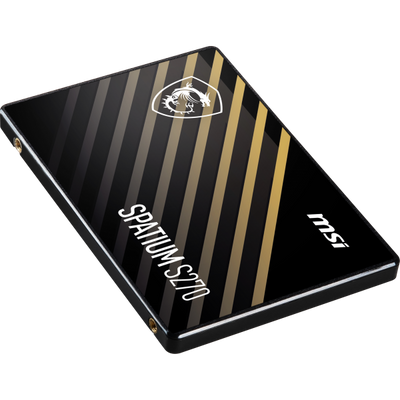 MSI SPATIUM S270 SATA 2.5 480GB drives allo stato solido 2.5" Serial ATA III 3D NAND [S78-440E350-P83]