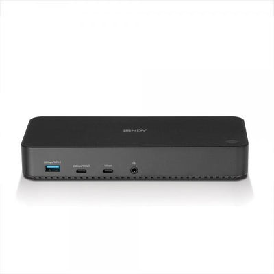 Lindy 43366 replicatore di porte e docking station per laptop USB 3.2 Gen 2 (3.1 Gen 2) Type-C Nero [LINDY43366]