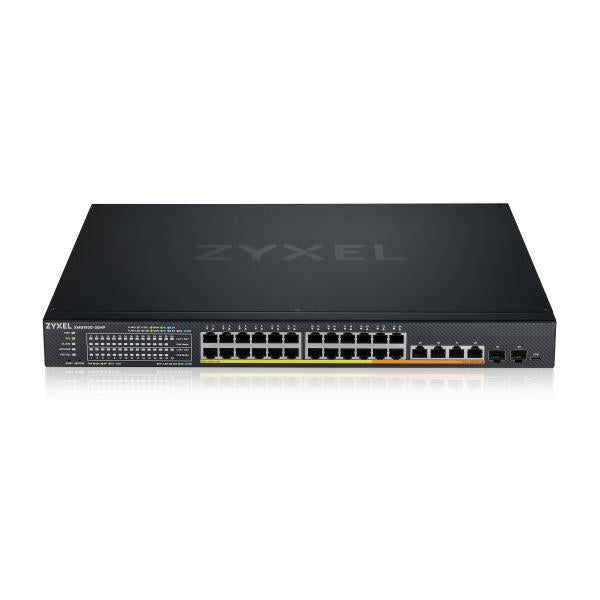 ZYXEL SWITCH WEB M.L3LITE,24X MGB(2.5)POE 4X (1/2.5/5/10GB)POE (700W),2X SFP+ 10G,RACK,NFLEX [XMG1930-30HP-ZZ0101F]