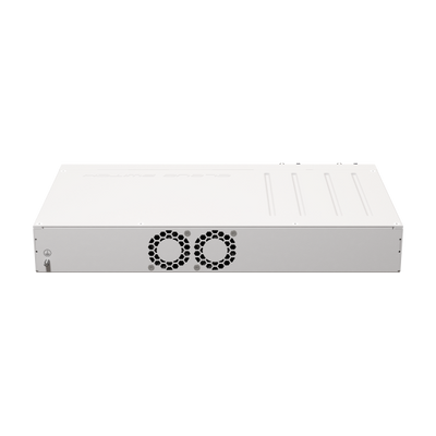 MikroTik - Cloud Router Switch 510-8XS-2XQ-IN with QCA9531 650 MHz CPU, 128 MB RAM, 98DX4310 switch chip, 2 x 100G QSFP28 ports, 8 x 25G SFP28 ports, 1 x 100Mbit Eth port for management, RouterOS L5, [CRS510-8XS-2XQ-IN-USATO]