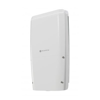 MikroTik - Cloud Router Switch 504-4XQ-OUT with QCA9531 650 MHz CPU, 128 MB RAM, 16 x 25G port 98DX4310 switch chip, 4 x 100G QSFP28 ports, 1 x 100Mbit Eth port for management, RouterOS L5, IP66 compl [CRS504-4XQ-OUT]