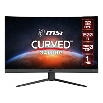 MSI MONITOR GAMING CURVO 31,5 LED VA 16:9 FHD, 1MS 250hz, 1500R, DP/HDMI, Adobe RGB, sRGB DCI-P3 [G32C4X]