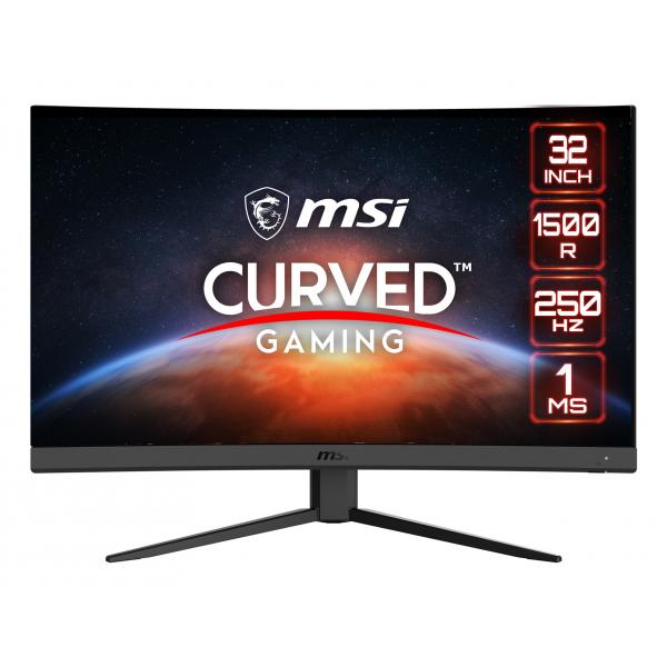 MSI MONITOR GAMING CURVO 31,5 LED VA 16:9 FHD, 1MS 250hz, 1500R, DP/HDMI, Adobe RGB, sRGB DCI-P3 [G32C4X]