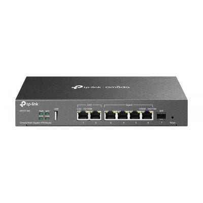 TP-Link - ER707-M2 - Omada Multi-Gigabit VPN Router, 1x 2.5G RJ45 WAN Port, 1x 2.5G RJ45 WAN/LAN Port, 1x Gigabit SFP WAN/LAN Port, 4x Gigabit RJ45 WAN/LAN Ports, 1x USB 2.0 port, 4G LTE Backup with U [ER707-M2]