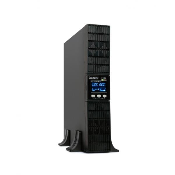 VULTECH UPS SERVER SERIES RACK 1000VA GRUPPO DI CONTINUITA ONLINE VULTECH GS-1KVAS-RK ONDA SINUSOIDA [GS-1KVAS-RK]