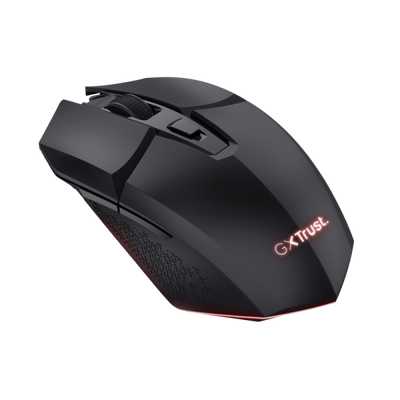 TRUST MOUSE GAMING RGB WIRELESS RICARICABILE 4.800DPI - GXT110 FELOX NERO [25037]