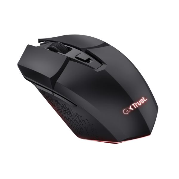TRUST MOUSE GAMING RGB WIRELESS RICARICABILE 4.800DPI - GXT110 FELOX NERO [25037]