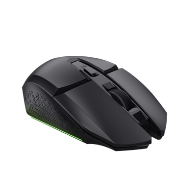 TRUST MOUSE GAMING RGB WIRELESS RICARICABILE 4.800DPI - GXT110 FELOX NERO [25037]