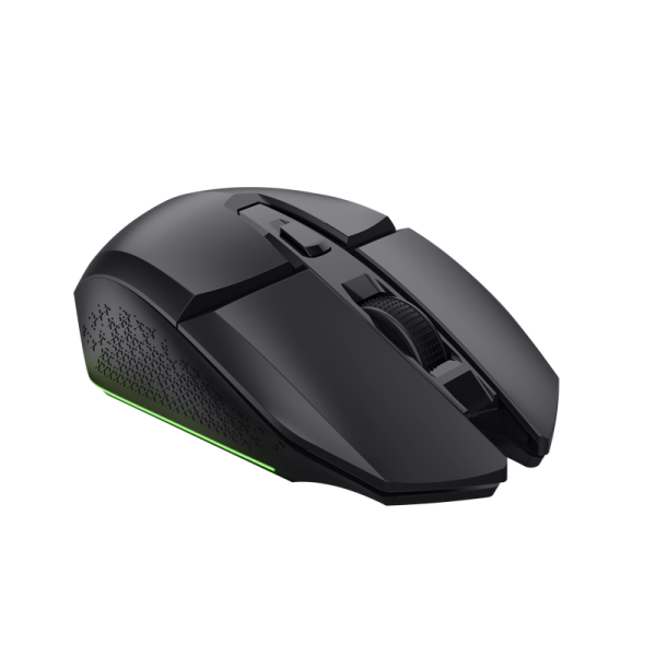 TRUST MOUSE GAMING RGB WIRELESS RICARICABILE 4.800DPI - GXT110 FELOX NERO [25037]