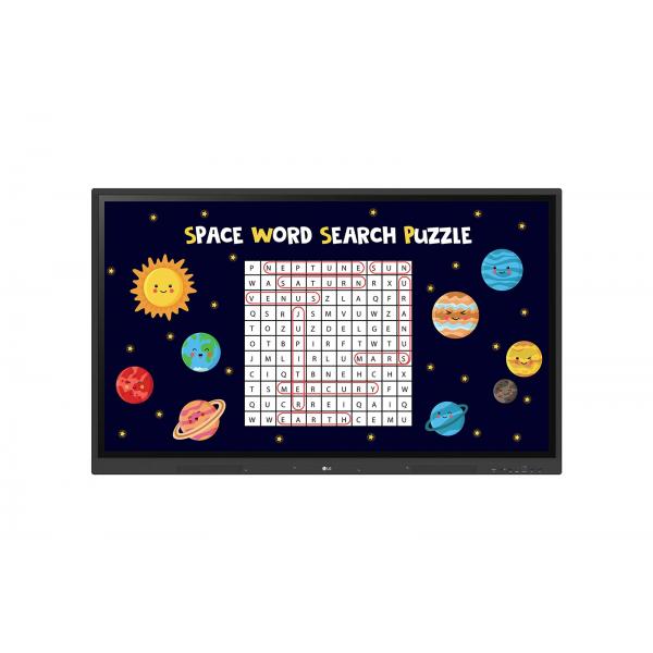 LG 75TR3DK-B lavagna interattiva 190,5 cm (75") 3840 x 2160 Pixel Touch screen Nero [75TR3DK-B.AUEQ] - ITPartners