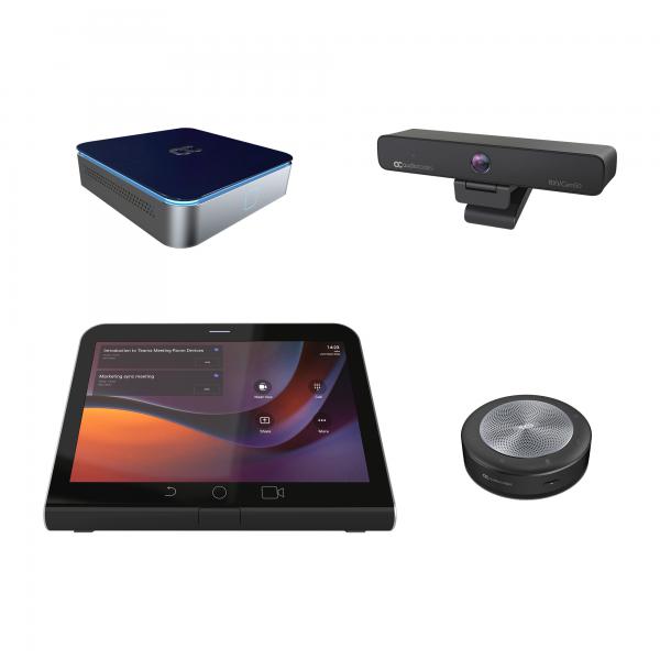 Audiocodes RXV200 for Microsoft Teams room, small to mid size meeting room Bundle 20 - including RX-PAD room controller, RXVCAM50-M camera and RX15 Audio Peripheral [RXV200-B20]