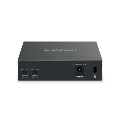 MERCUSYS GIGABIT SWITCH MS105GP MINI 5 PORTE (4 PoE) GIGABIT METALLO [MS105GP]