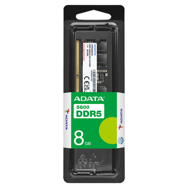 ADATA RAM 8GB DIMM DDR5 5600MHZ [AD5U56008G-S]