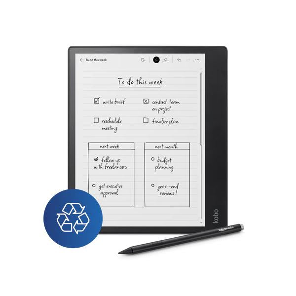 Rakuten Kobo Elipsa 2E lettore e-book Touch screen 32 GB Wi-Fi Nero [N605-KU-BK-K-BU]