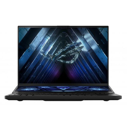ASUS ROG Zephyrus Duo 16 GX650PY-NM062W AMD Ryzen 9 7945HX Computer portatile 40,6 cm (16") WQXGA 16 GB DDR5-SDRAM 2 TB SSD NVIDIA GeForce RTX 4090 Wi-Fi 6E (802.11ax) Windows 11 Home Nero [90NR0BI1-M003M0]