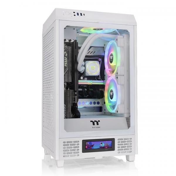 Thermaltake The Tower 200 Mini Tower Bianco [CA-1X9-00S6WN-00] - ITPartners