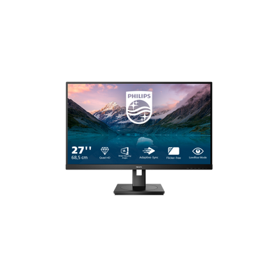 PHILIPS MONITOR 27 WLED VA 16:9 QHD 4MS, DP/HDMI, PIVOT, MULTIMEDIALE [275S9JML]