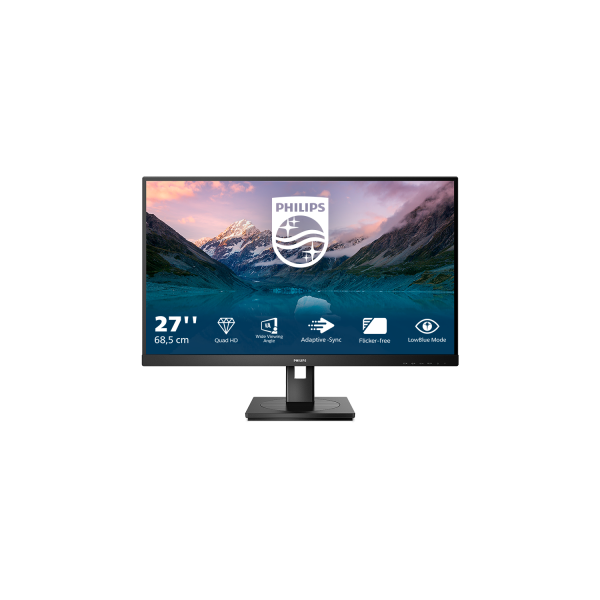 PHILIPS MONITOR 27 WLED VA 16:9 QHD 4MS, DP/HDMI, PIVOT, MULTIMEDIALE [275S9JML]
