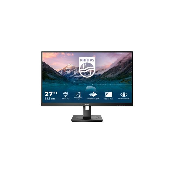 PHILIPS MONITOR 27 WLED VA 16:9 QHD 4MS, DP/HDMI, PIVOT, MULTIMEDIALE [275S9JML]