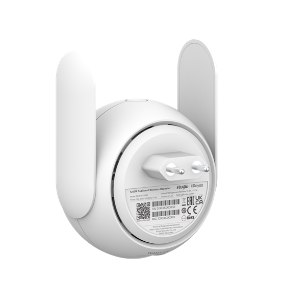 REYEE WI-FI RANGE EXTENDER MESH DUAL-BAND AC 1200 WAVE 2 [RG-EW1200R]
